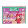 BFS   LC7982 Manyetik Aktivite Kız Kıyafet Giydirme -Laçokids