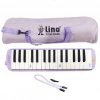 BFS  Lino 32 Tuşlu Bez Çantalı Melodika Pastel Mor