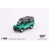 BFS   Mini GT 1/64 Land Rover Defender 110 1985 County Station Wagon Trident Green