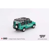 BFS   Mini GT 1/64 Land Rover Defender 110 1985 County Station Wagon Trident Green