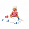 BFS Nessiworld 30111 Bebelou Doktor Zamanı Sesli Bebek Seti 35 cm -Sunman