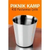 BFS Paslanmaz Çelik Bardak – Kamp, Piknik ve Mutfak İçin Dayanıklı Metal Bardak 719313