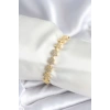 BFS Pirinç Gold Renk Yıldız Model Kadın Bileklik