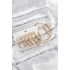 BFS Pirinç Halka Model Gold Renk Kadın Set Küpe