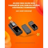 BFS Powerbank 20000 mAh | 22.5W Hızlı Şarj, Dahili Kablolu, LCD Ekranlı Şarj Cihazı