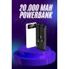 BFS Powerbank 20.000 MAH Hızlı Şarj Özellikli Taşınabilir USB Girişli