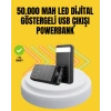 BFS Profesyonel 50.000 mAh Powerbank – Aynı Anda Birden Fazla Cihaz Şarj Eden, Dayanıklı ve Güvenli Taşınabilir Şarj Cihazı