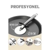BFS  Profesyonel 9 cm Çelik Pizza Kesici Ignacio Design