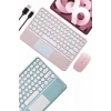 BFS Profesyonel Wifi Q Klavye Bluetooth Klavye Touchpad 10.8 Inç