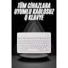 BFS Q Klavye Türkçe Bluetooth Klavye Tüm Cihazlara Uyumlu Kablosuz