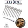 BFS  Saç Klipsi Metal Toka 12 Adet Absolute Design