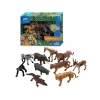 BFS  SH-D58011 Vardem Kutulu 10 Parça Vahşı Hayvan Seti