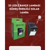 BFS Su Geçirmez 20 LED Solar Aydınlatma | Dış Mekan için PIR Hareket Sensörü ile Akıllı Işık