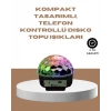 BFS Taşınabilir Bluetooth Disko Topu Uzaktan Kumandalı Işık Efektleri