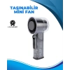 BFS Taşınabilir El Fanı  100 Seviyeli Rüzgar Hızı Ayarı  Sessiz Çalışma - Dijital Ekranlı