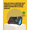 BFS Taşınabilir El Konsolu 500 Oyunlu – Geniş Ekran ve Uzun Pil Ömrü