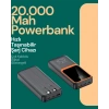 BFS Taşınabilir Şarj Cihazı 20000 mAh | 22.5W Hızlı Şarj + Dijital Ekran + Kablo Dahil