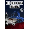 BFS Ultra Güçlü Led Işık Şarjlı Kafa Lambası Balıkçı Lambası Kafa Feneri