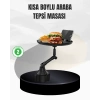 BFS Universal Araç İçi Bardaklık Tepsisi 9 İnç Yemek Alanı ve Telefon Standlı
