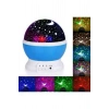 BFS Yıldız Görünümlü Gece Lambası Renkli Masa Lambası Gökyüzü Projeksiyon