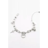 Charm Tfn Zincir Bileklik - Gümüş