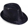 Çocuk Boy Siyah Payetli Şapka Gösteri Şapkası Michael Jackson Şapkası 54 No