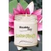 Doğal Özel Seri Kokulu Dekoratif Kavanoz Mum 210 cc - Lotus Esansı - RYL