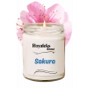 Doğal Özel Seri Kokulu Dekoratif Kavanoz Mum 210 cc - Sakura - RYL