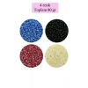 Dökme Cam Kum Boncuk (11/0) 2 mm - 4 Renk - Toplam 80 Gram -  BNC401
