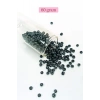 Dökme Cam Kum Boncuk Büyük Boy (6/0) 4 mm - 60 Gram - Siyah - BNC120