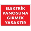 Elektrik Panosu Levhası 25x35 KOD:1118