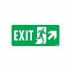Exit Sağ Yukarı Uyarı Levhası 17,5x25 KOD:959