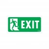Exit Sol Uyarı Levhası 17,5x25 KOD:950