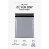 Gri Cepsiz Büyük Boy Kargo Poşeti 35x45+5 Cm 100 Adet