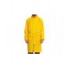 Kapüşonlu Sarı PVC Yağmurluk XXL