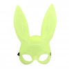 Karanlıkta Parlayan Fosforlu Tavşan Maskesi – Glow Bunny Masquerade Maske (32x22 Cm)