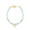 Kelebek Boncuk Bileklik - Açık Yeşil