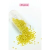 Kesme Cam Boncuk 2mm - 20 Gram - Koyu Sarı -BNC337