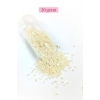 Kesme Cam Boncuk 2mm - 20 Gram - Krem -BNC336