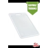 Kesme Tahtası Plastik Büyük Kesme Sunum Tahtası Kesim Panosu 225x325 Mm Royaleks-FR-108