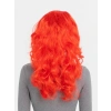 Kırmızı Renk Uzun Dalgalı Parti Peruğu