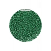 Koyu Yeşil Renk 4 mm Yaklaşık 1100 adet / 100 gram Cam Boncuk Oya Yazma Bileklik ve Kolye