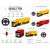 Mey İthalat® 01992 1:32 Uzaktan Kumandalı Işıklı Tır 50 cm -