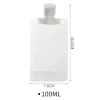 Mey İthalat® 3 Adet 100ml Krem Şampuan Kabı Tekrar Kullanılabilir Set