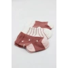 Mey İthalat®   3Lü Penye Kız Soket Çorap 10112 Pudra