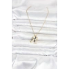 Mey İthalat® 316L Çelik Zincir Gold Renk Dolphin Model Kadın Kolye