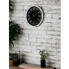 Mey İthalat® 36 Cm Beyaz Dekoratif Duvar Saati