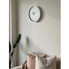 Mey İthalat® 36 Cm Beyaz Dekoratif Duvar Saati