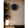 Mey İthalat® 36 Cm Beyaz Dekoratif Duvar Saati