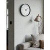 Mey İthalat® 36 Cm Gri Dekoratif Duvar Saati